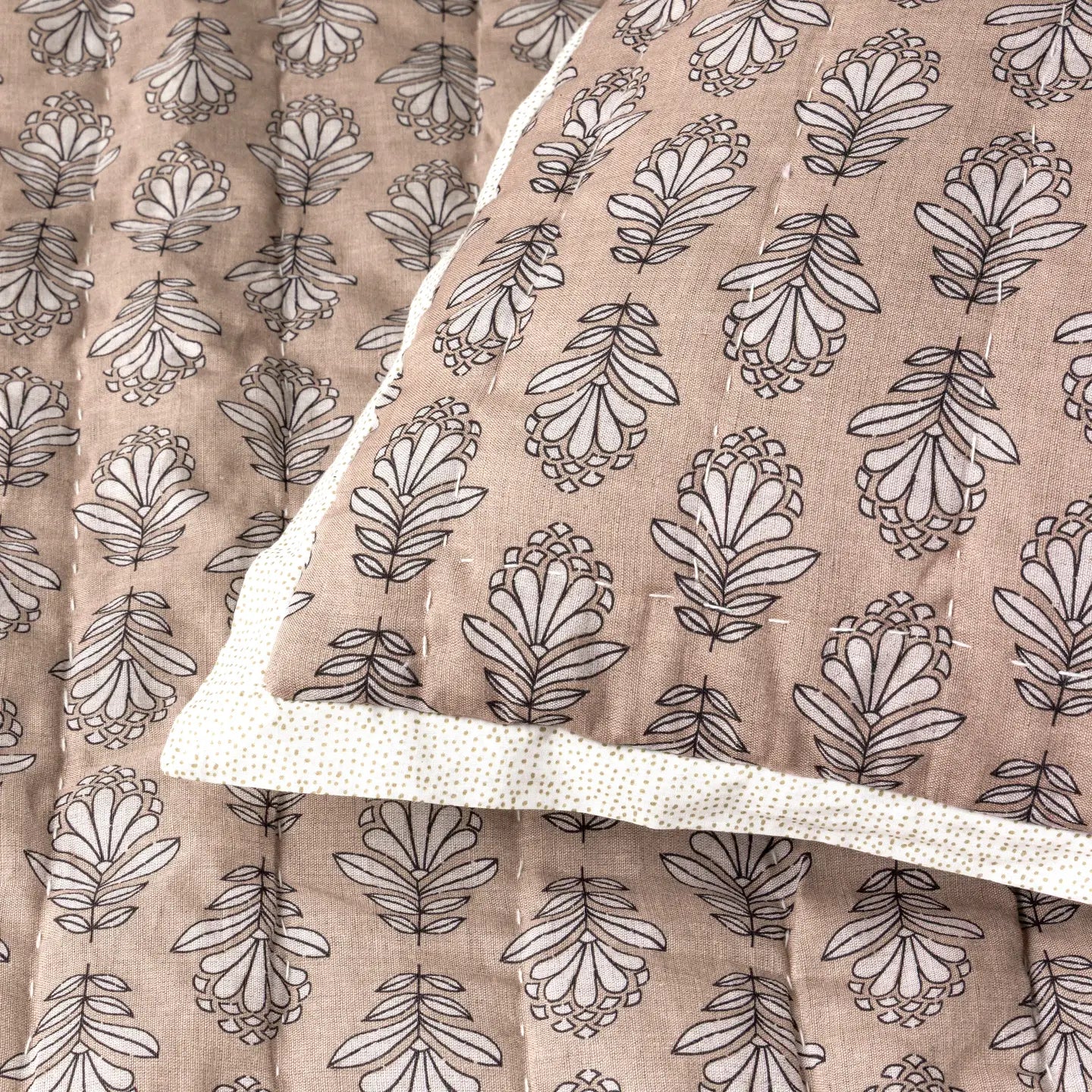 Charlie Block Print Quilt