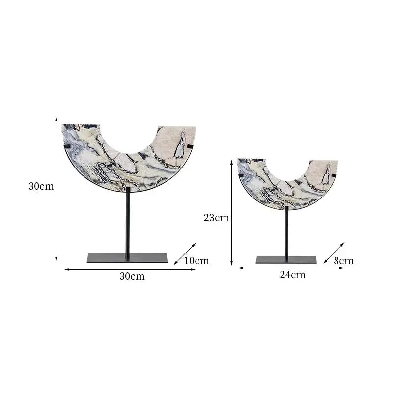 Marble Sculptures- Set of 2