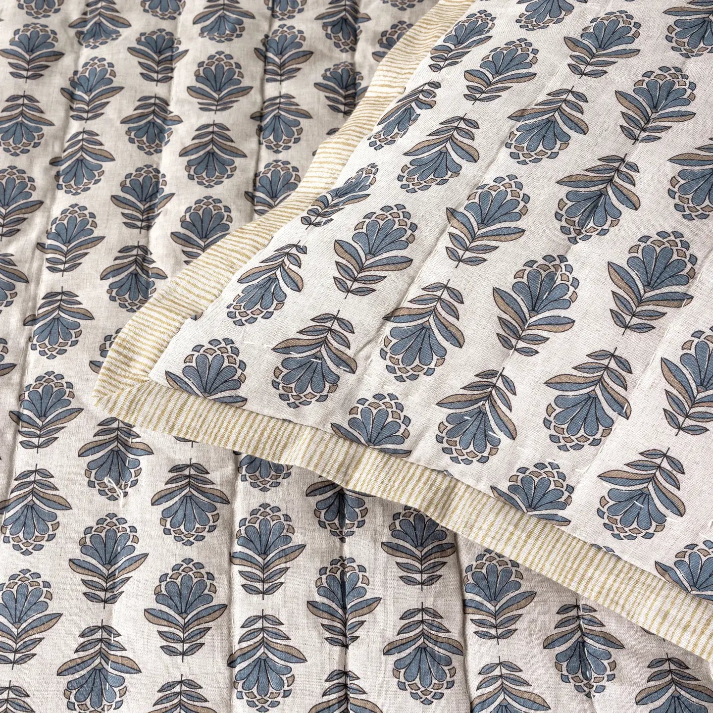 Charlie Block Print Quilt