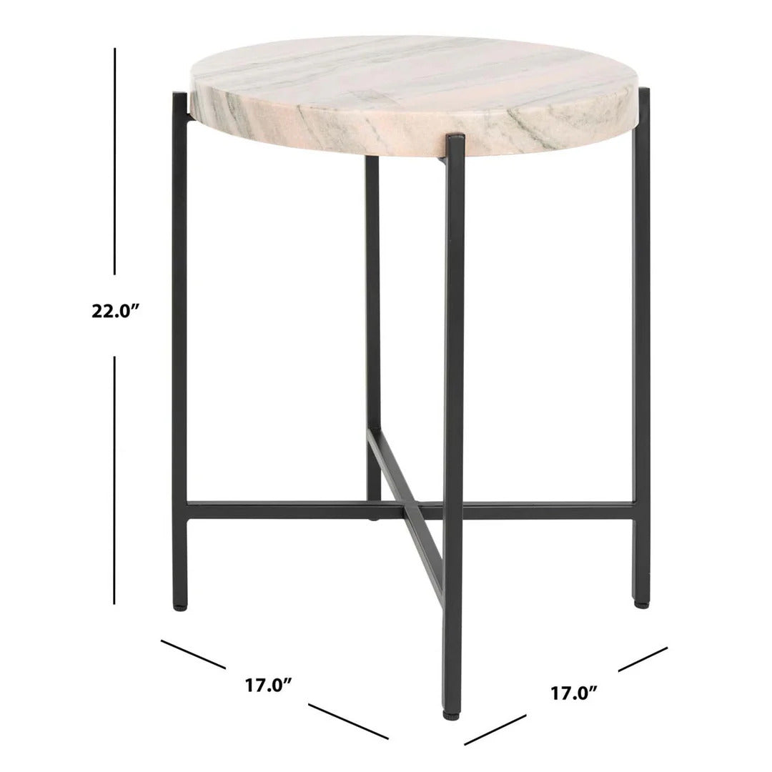 Azula Stone Top Accent Table