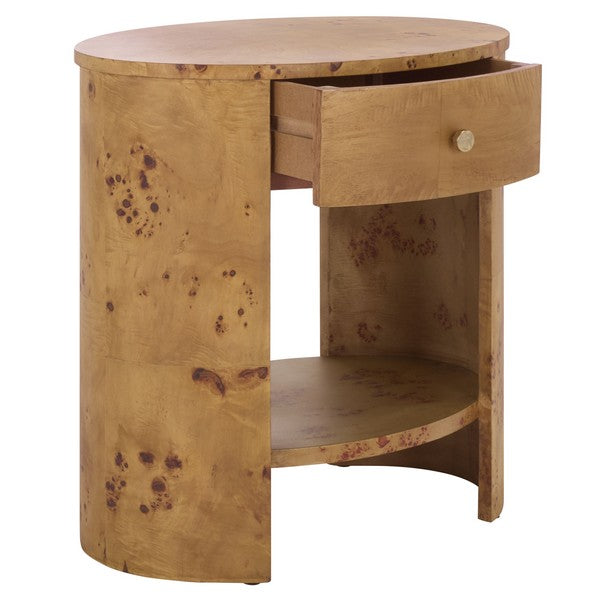 Philippe 1 Drawer 1 Shelf Accent Table