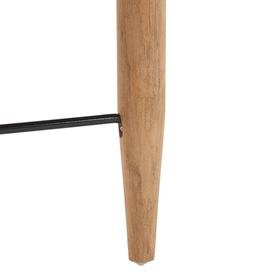 Arcana Jute Bench - Natural / Natural / Black