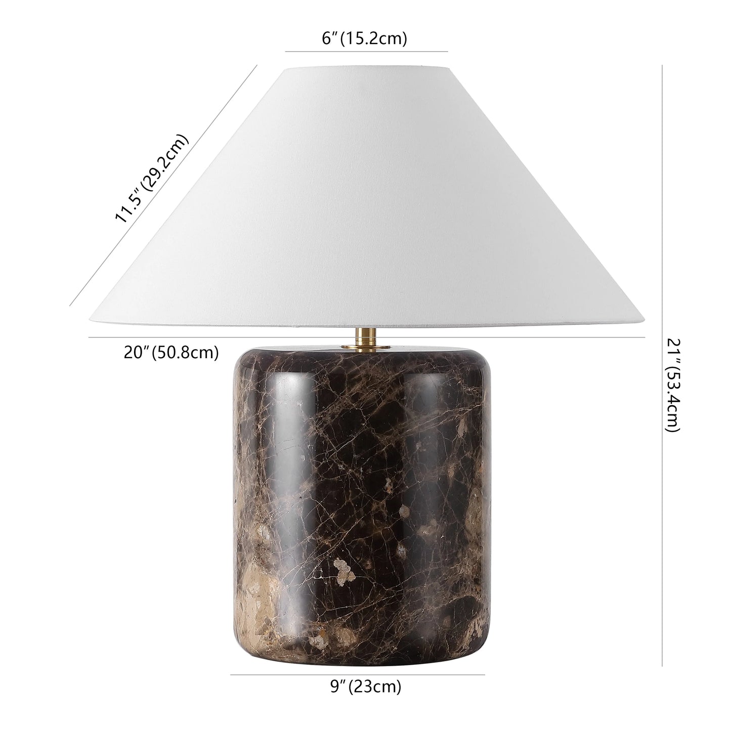 Isla Marble Table Lamp