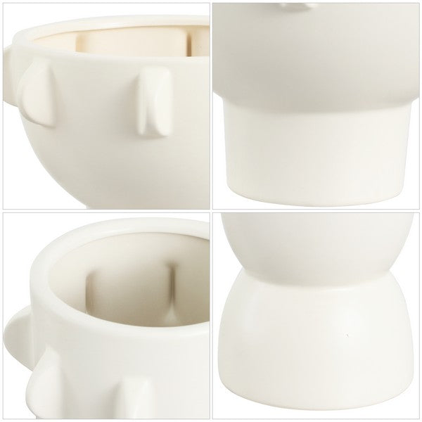 Amias Ceramic Tab Vase Set 2