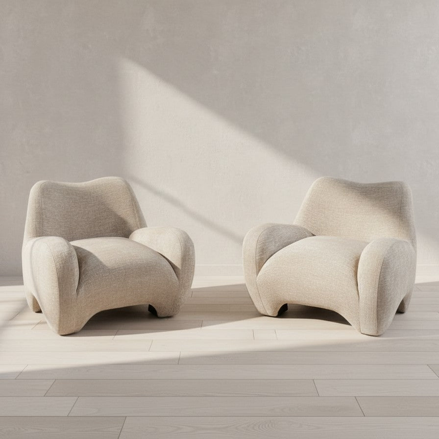 Colette Light Brown Accent Chair