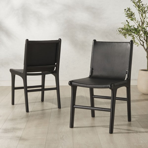 Cassaphina Leather Dining Chair