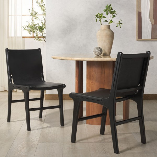 Cassaphina Leather Dining Chair