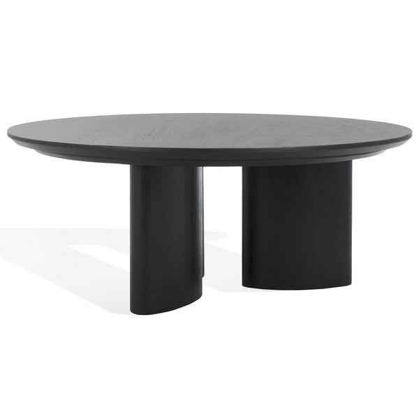 Barnard Round Wood Coffee Table