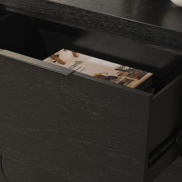 Raylie 2 Drawer Wood Nightstand
