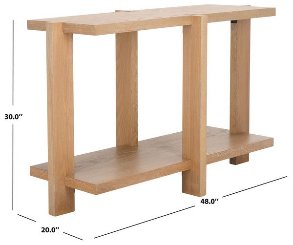 Quigley Rectangle Wood Console Table