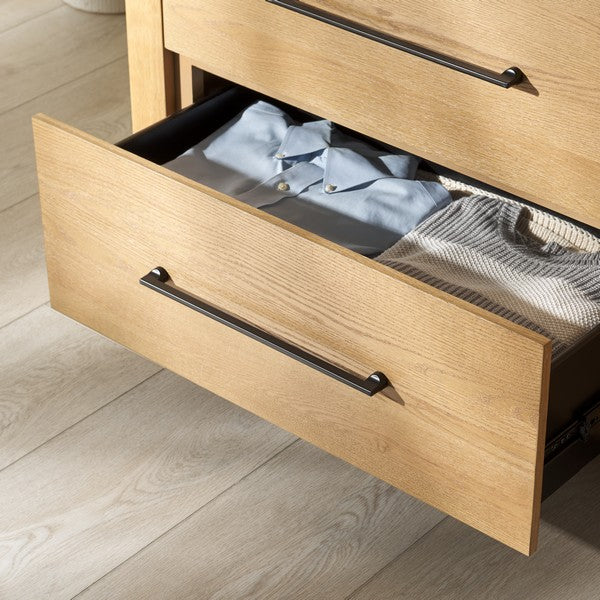 Katrina Wood 4 Drawer Dresser