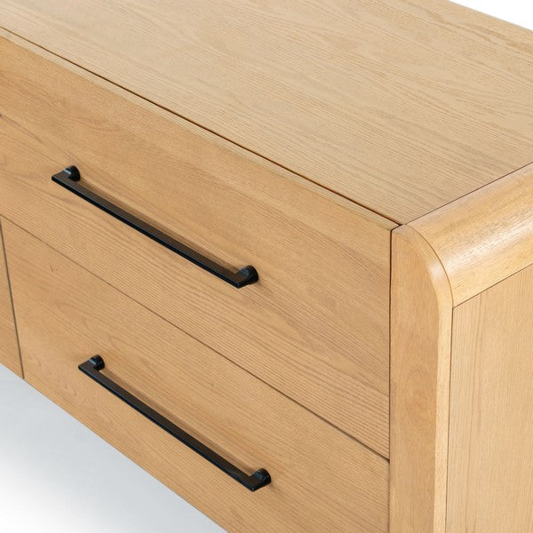 Katrina Wood 4 Drawer Dresser
