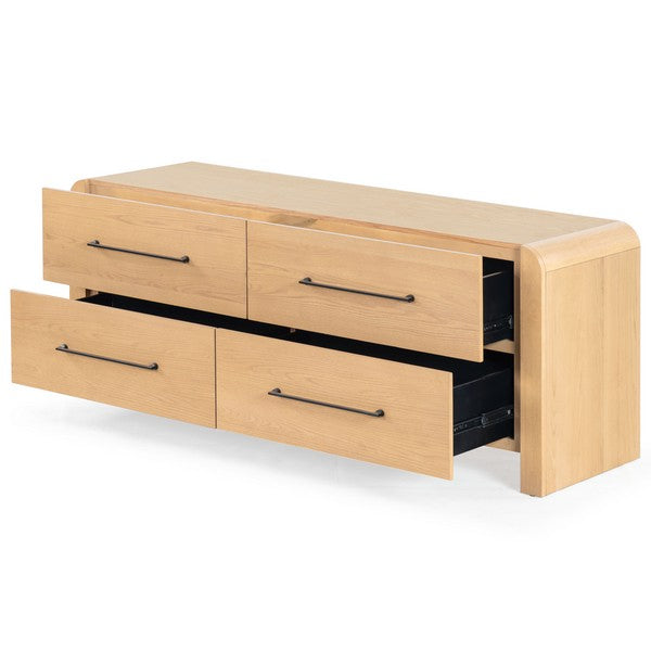 Katrina Wood 4 Drawer Dresser