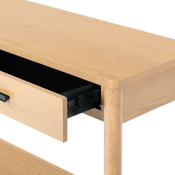 Jaylessa Wood 2 Drawer Console Table