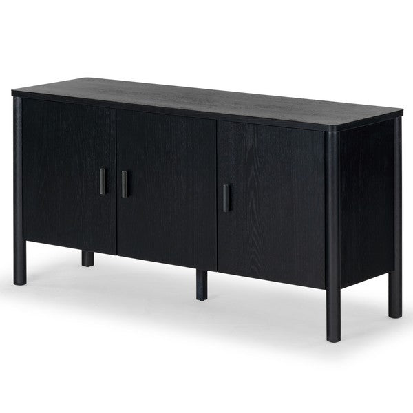 Jaylessa Wood 3 Door Sideboard