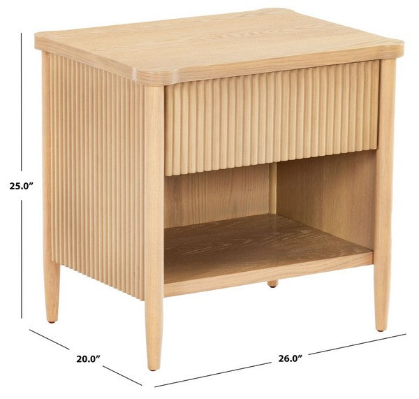 Shelbie 1 Drawer Nightstand