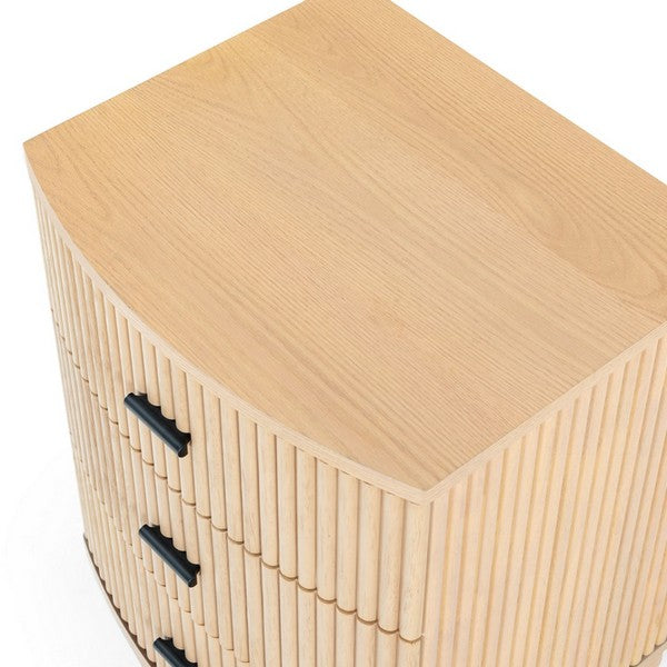 Shelbie 3 Drawer Nightstand