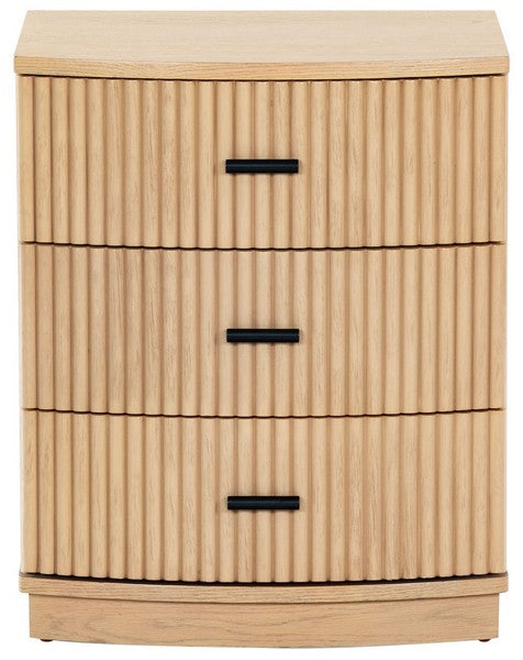 Shelbie 3 Drawer Nightstand