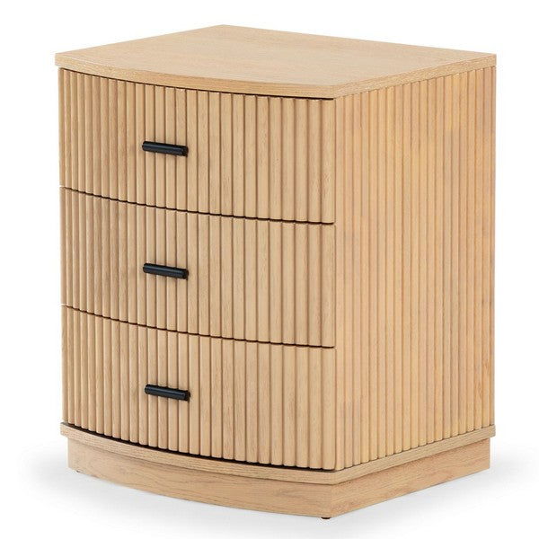 Shelbie 3 Drawer Nightstand