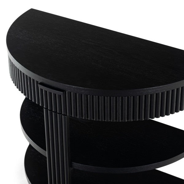 Shelbie Reeded Console Table