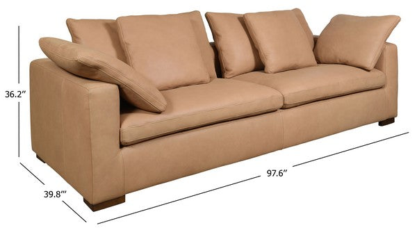 Olivia Leather Sofa