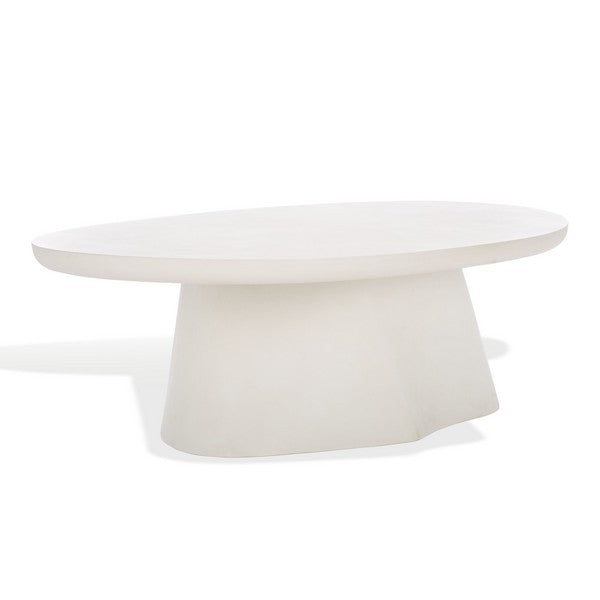 Jasbriella Concrete Coffee Table