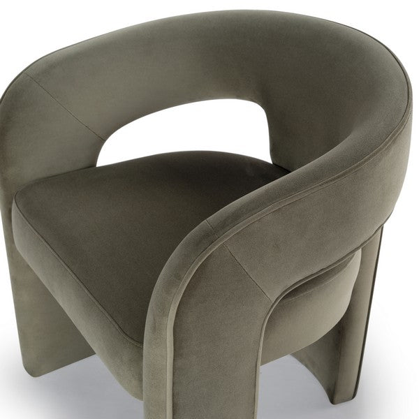 Catharia Velvet 3 Leg Dining Chair