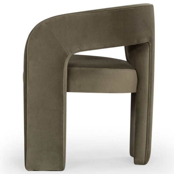 Catharia Velvet 3 Leg Dining Chair