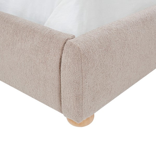 Beccarose Velvet Bed