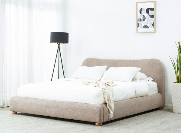 Beccarose Velvet Bed