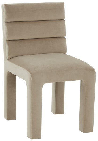 Pietro Channel Tufted Dining Chair