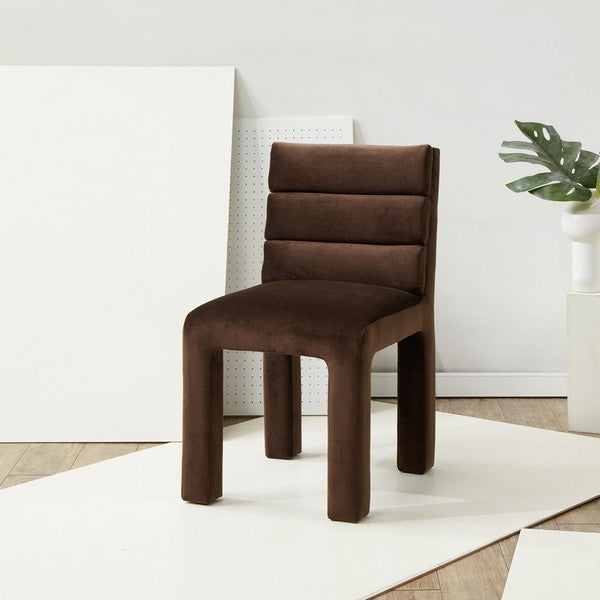 Pietro Channel Tufted Dining Chair