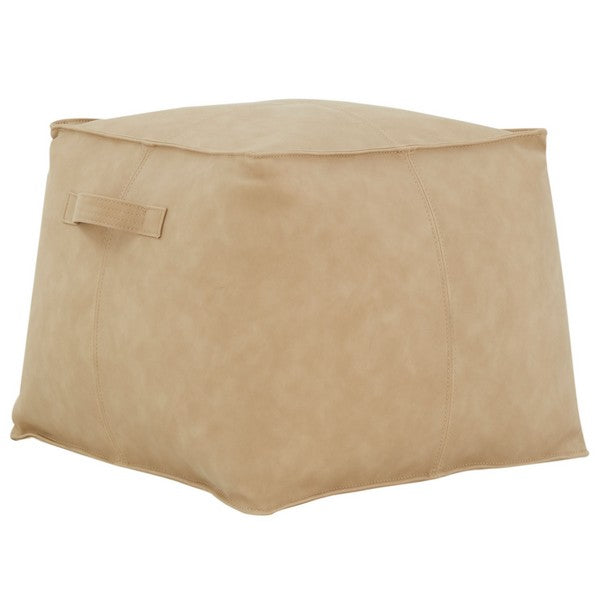 Pablo Vegan Leather Pouf