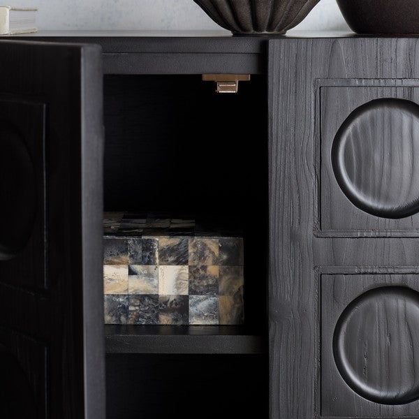 Osmund 4 Door Wood Sideboard