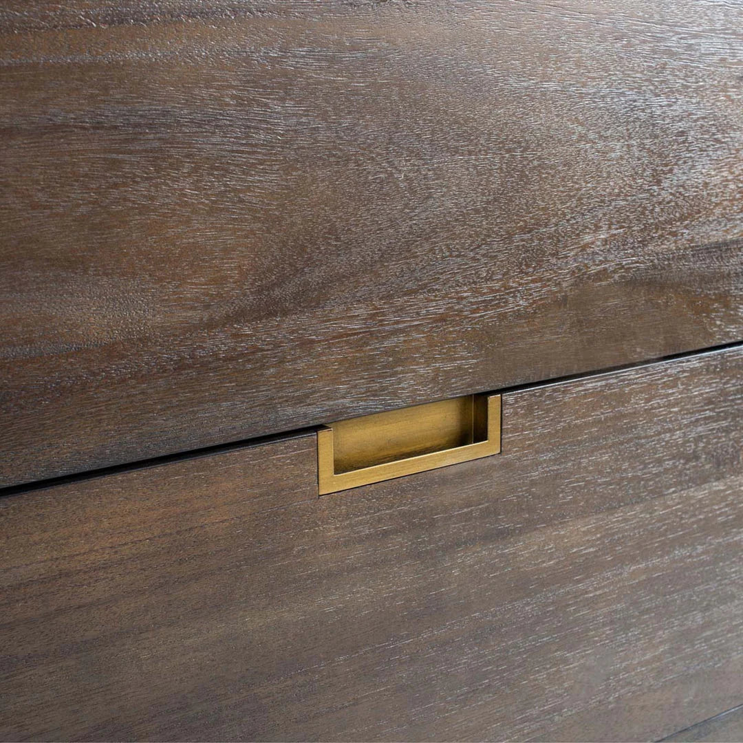 Adeline 6 Drawer Dresser - Dark Chocolate