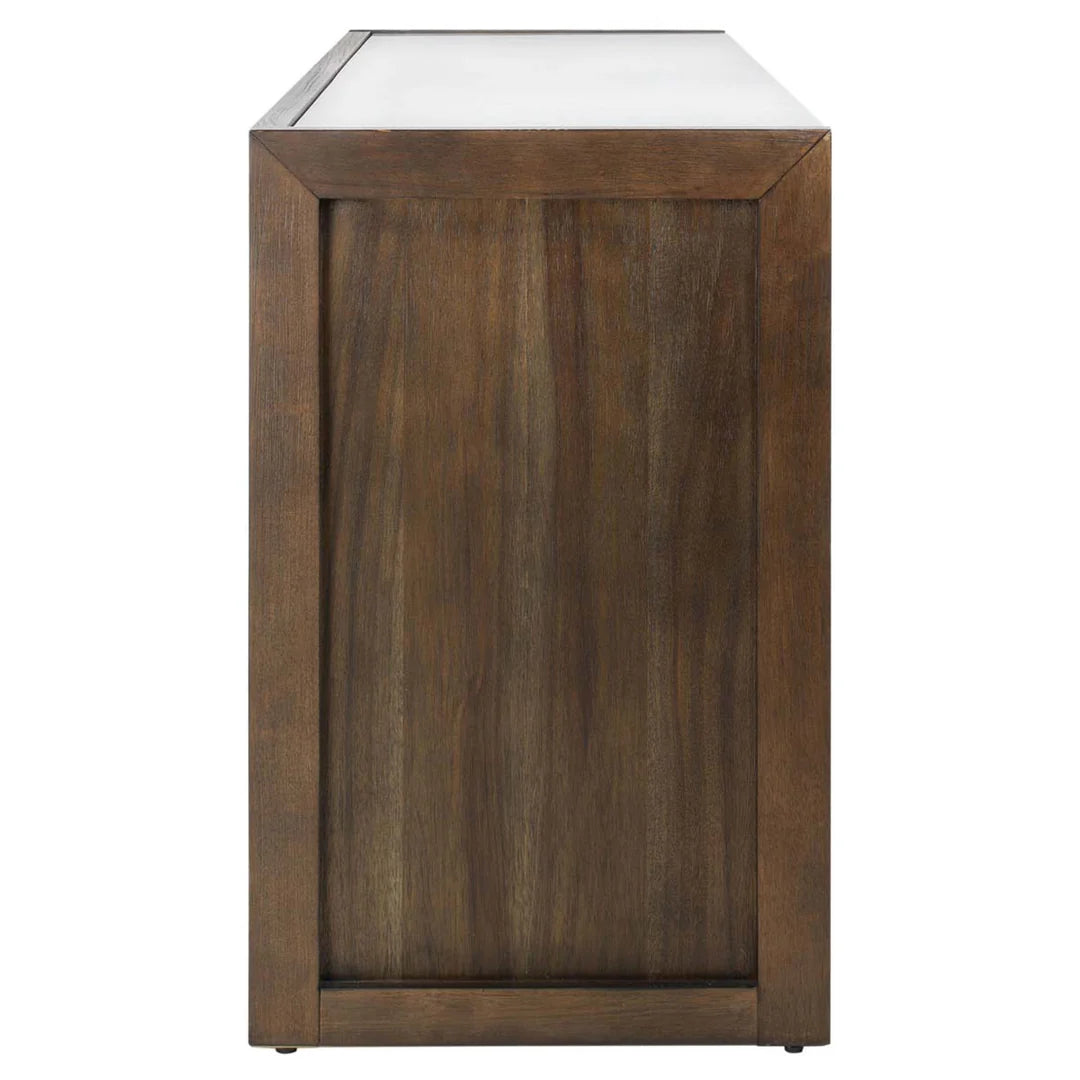 Adeline 6 Drawer Dresser - Dark Chocolate