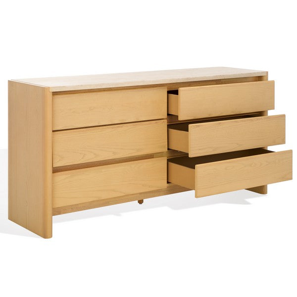 Bellarose Travertine Dresser