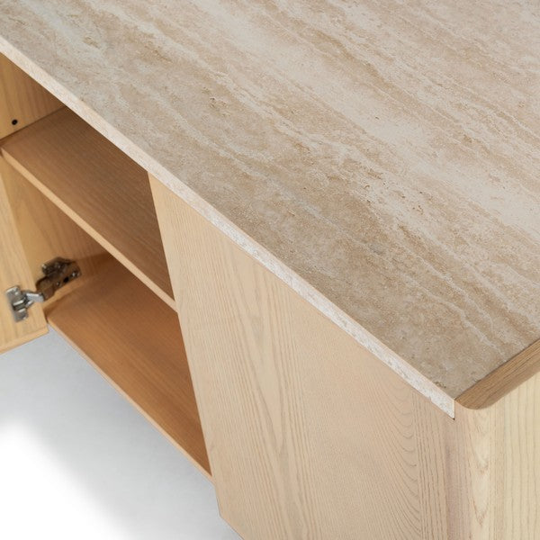 Bellarose Travertine Sideboard