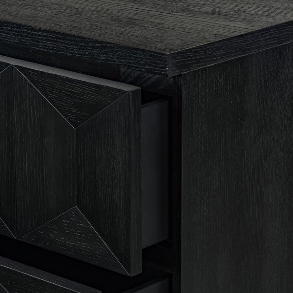 Deziree Wood 6 Drawer Dresser