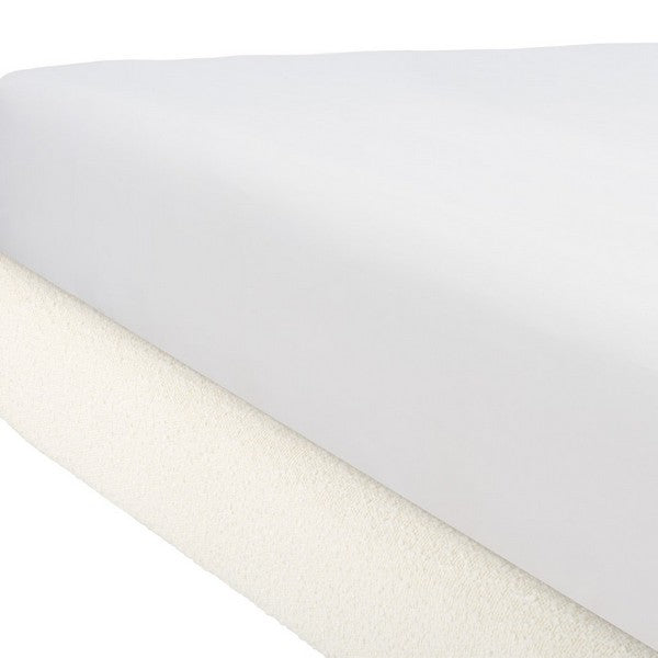 Graciella Boucle King Canopy Bed