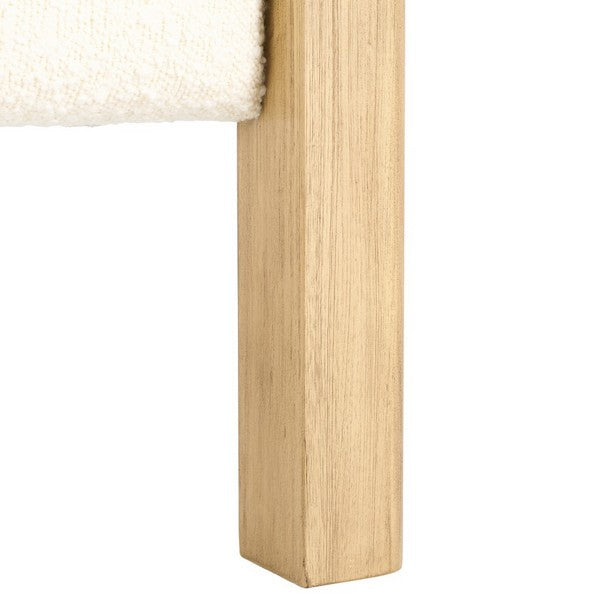 Graciella Boucle King Canopy Bed