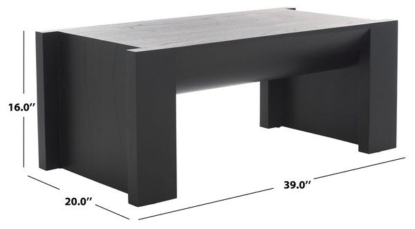 Jessandria Wood Coffee Table