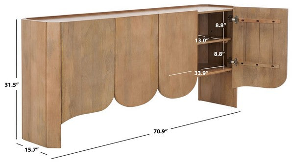 Howie 4 Door Wood Sideboard