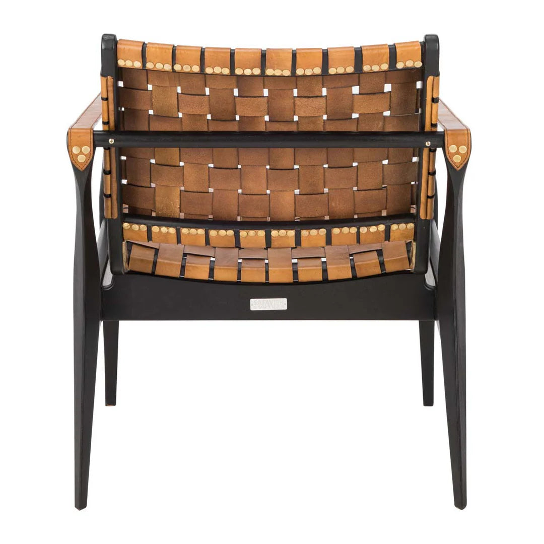 Dilan Leather Safari Chair