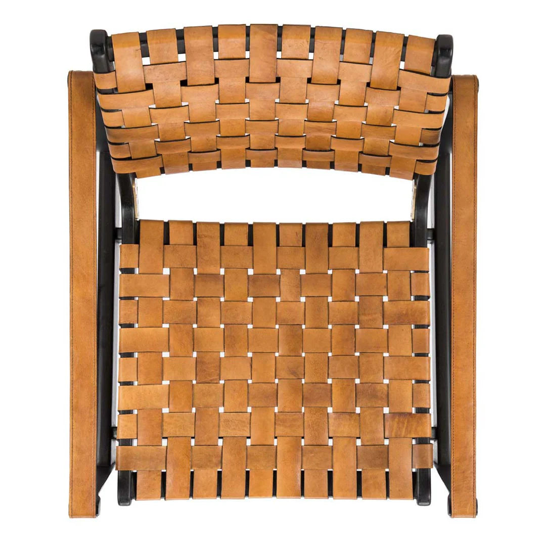 Dilan Leather Safari Chair