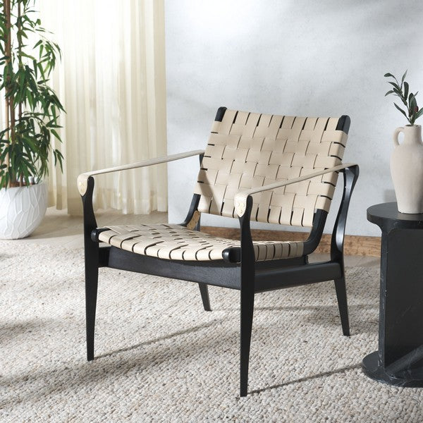Dilan Leather Safari Chair