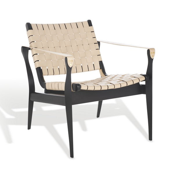 Dilan Leather Safari Chair
