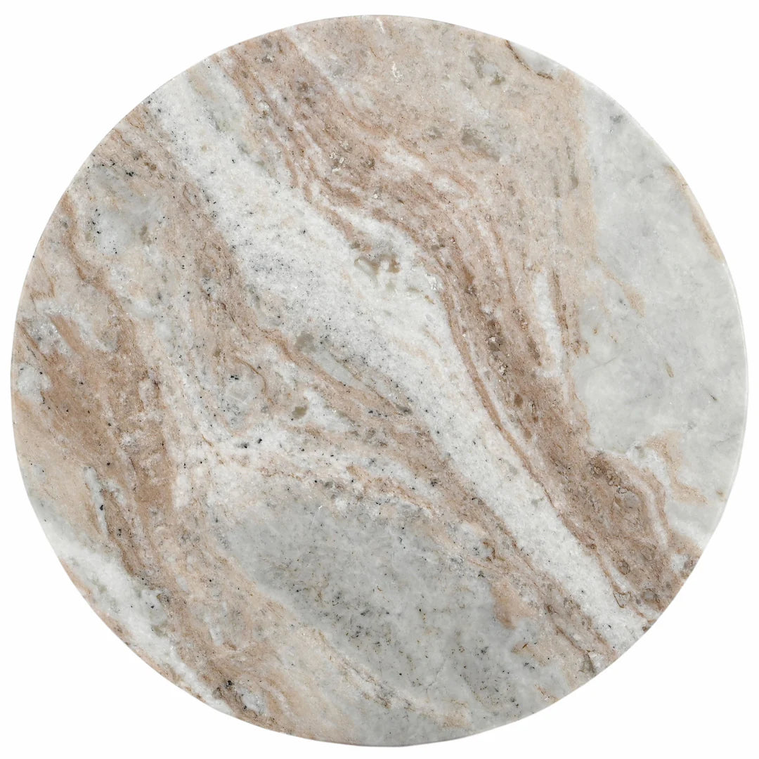 Devlin Marble Drink Table