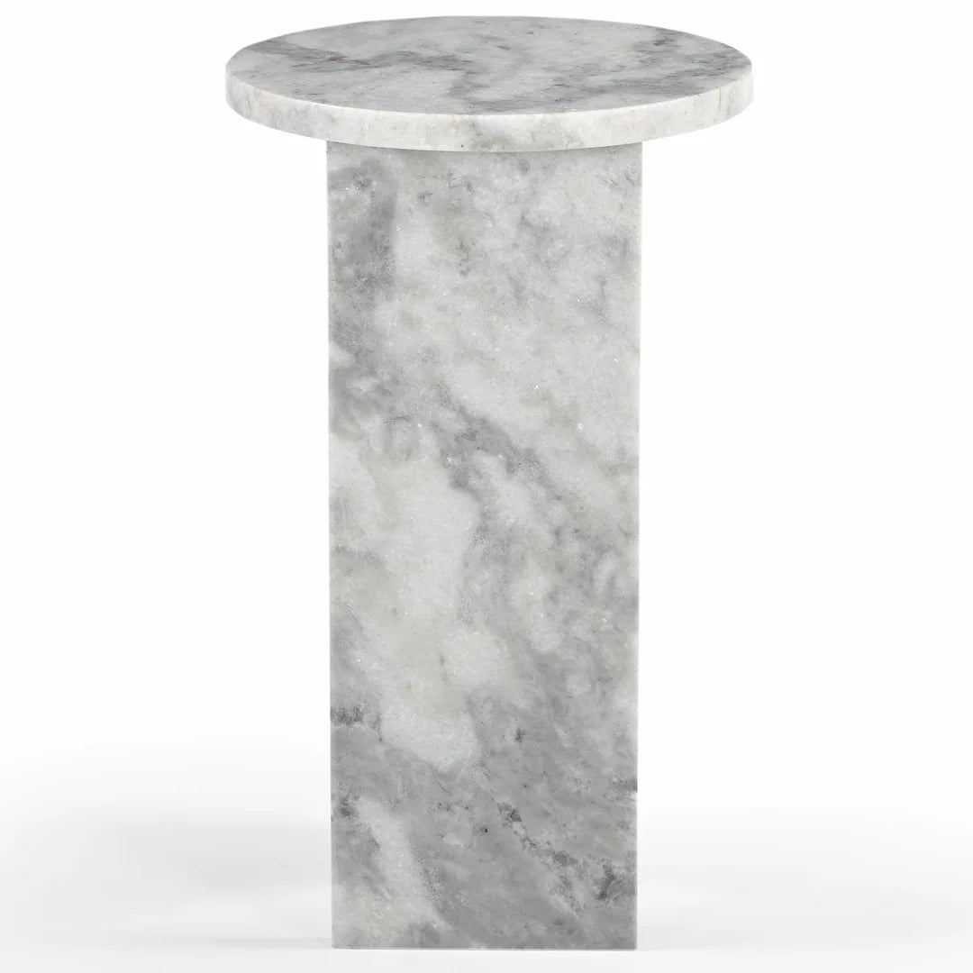 Devlin Marble Drink Table