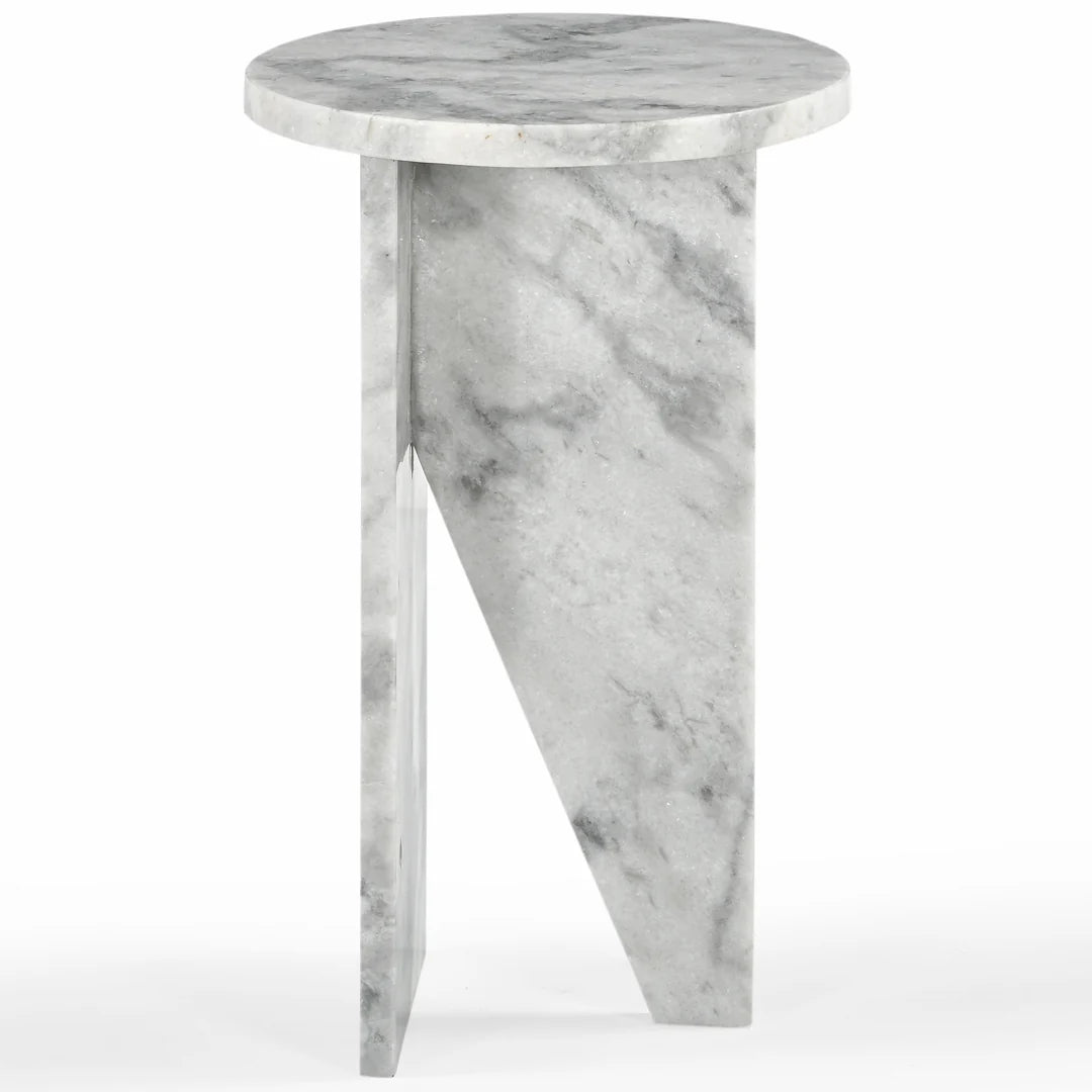Devlin Marble Drink Table